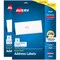 Avery Easy Peel Printable Address Labels with Sure Feed, 1" x 2-5/8" Customizable Stickers, White, 1,500 Blank Mailing Labels, Great for Mailing, Shipping, and More (2-Pack of 8160)